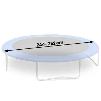Podloga Za Trampolin 252 Cm, 42 Opruga, 8 Ft, Neo Sport, Siva 2