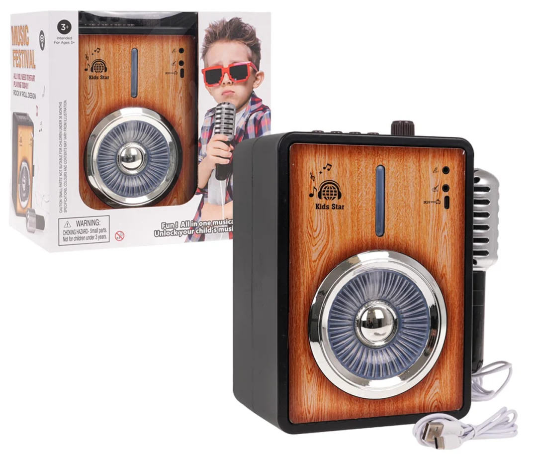 Pojačalo S Bluetoothom I Mikrofonom 3+ 1