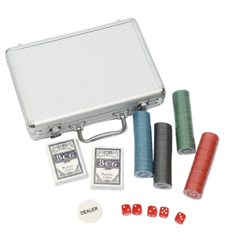 Poker Set, Aluminijska Kutija, 500 žetona 2
