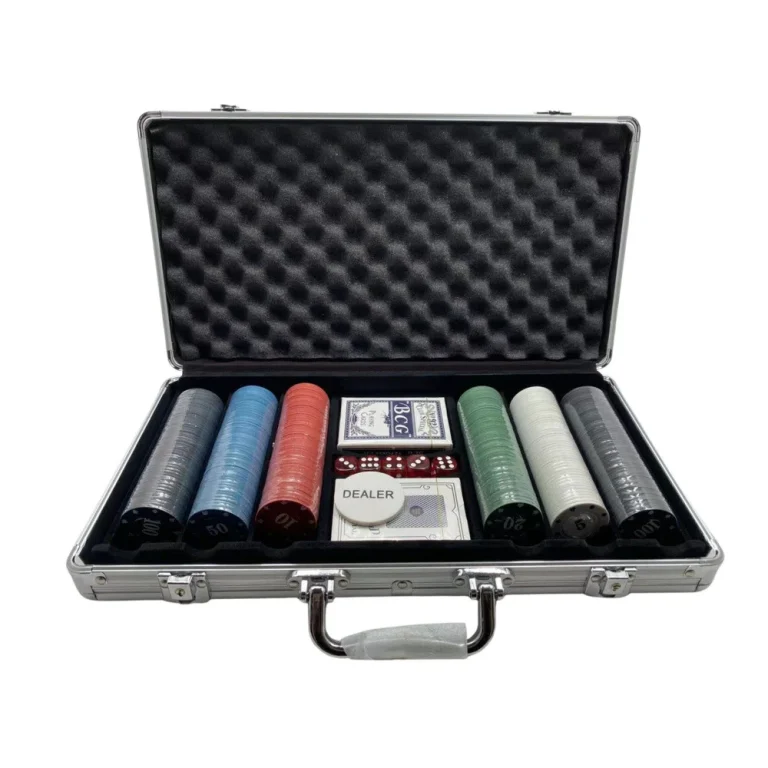 Poker Set, Aluminijska Kutija, 500 žetona 3