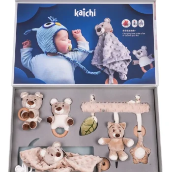 Poklon Set Za Bebe 4u1 Plišaneci 0+ 3