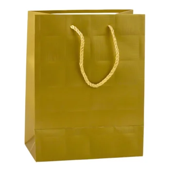 Poklon Vrećica Strukturirani Kvadratići Elegantna 23 X 18 X 10 Cm 3