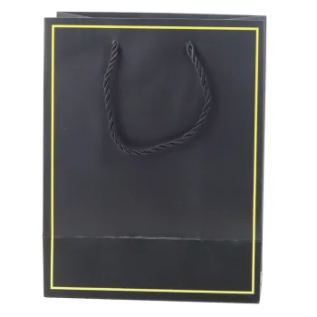 Poklon Vrećica Sa Zlatnim Okvirom, Miješane Boje 23 X 18 X 10 Cm 3