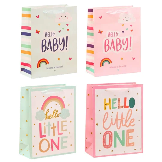 Poklon Vrećica Za Bebe Hello Baby Little One, 36 × 12 × 10 Cm 1