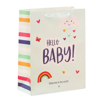 Poklon Vrećica Za Bebe Hello Baby Little One, 36 × 12 × 10 Cm 2