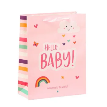 Poklon Vrećica Za Bebe Hello Baby Little One, 36 × 12 × 10 Cm 3