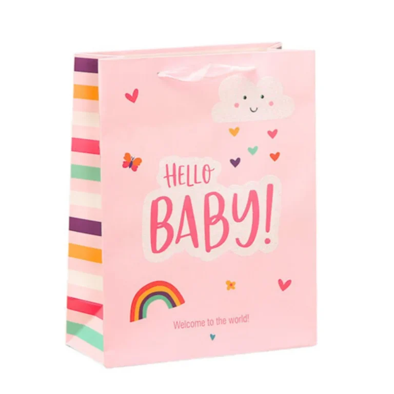 Poklon Vrećica Za Bebe Hello Baby Little One, 36 × 12 × 10 Cm 3