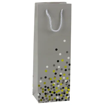 Poklon Vrećica Za Boce Vina S Točkicama 36 X 12 X 9 Cm 2