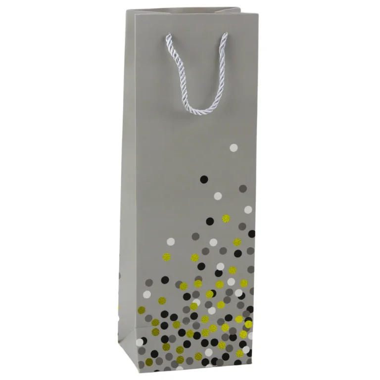 Poklon Vrećica Za Boce Vina S Točkicama 36 X 12 X 9 Cm 2