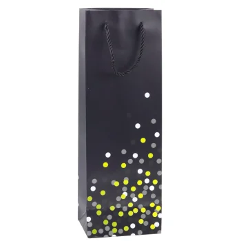 Poklon Vrećica Za Boce Vina S Točkicama 36 X 12 X 9 Cm 4