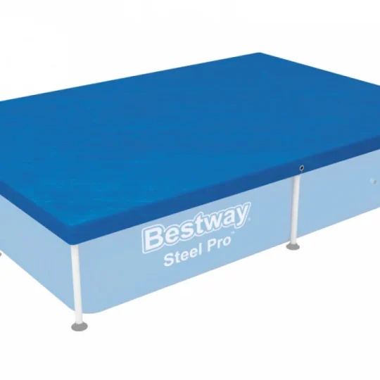 Poklopac 224x154cm Za Bazen S Okvirom Od čelika 221x150x43cm Bestway 1