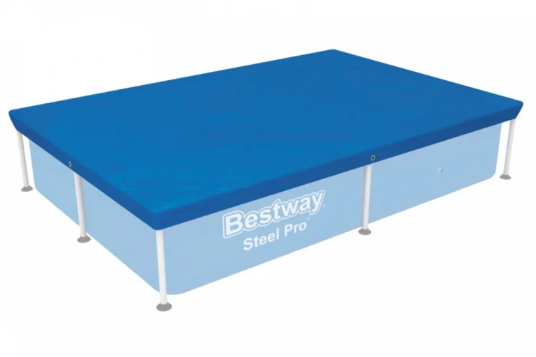 Poklopac 224x154cm Za Bazen S Okvirom Od čelika 221x150x43cm Bestway 1