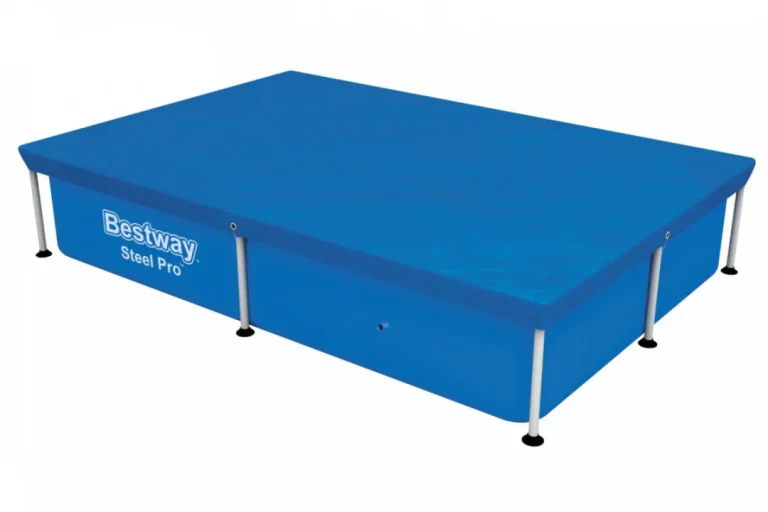 Poklopac 224x154cm Za Bazen S Okvirom Od čelika 221x150x43cm Bestway 3