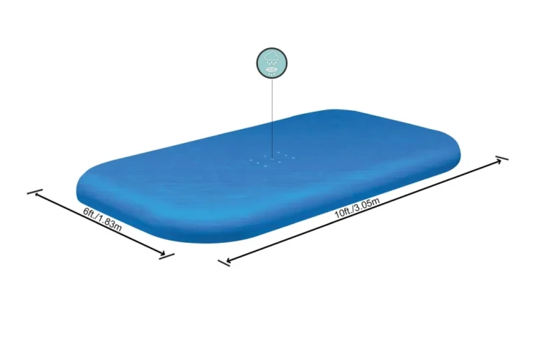 Poklopac 340x230cm Za Napuhavanje Bazena 305x183x56cm Bestway 2
