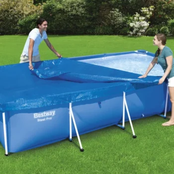 Poklopac 410x226cm Za Bazen S Okvirom Od čelika 400x211x81cm Bestway 4