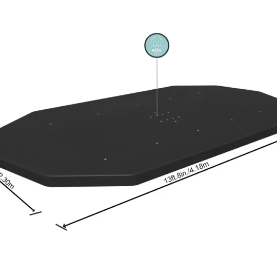 Poklopac 427x250cm Za Steel Pro Max Frame Pool 427x250x100cm Bestway 1