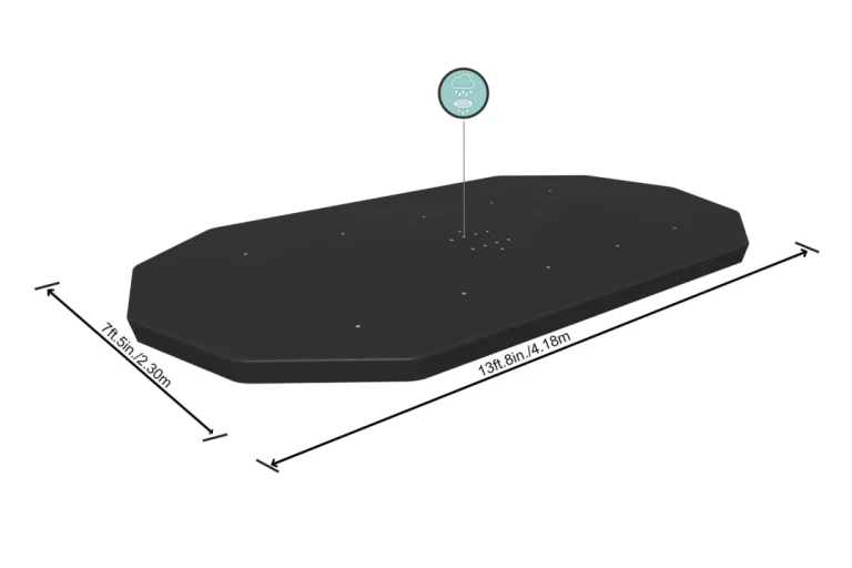 Poklopac 427x250cm Za Steel Pro Max Frame Pool 427x250x100cm Bestway 1