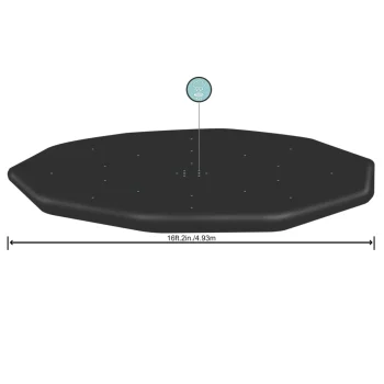 Poklopac 493 Cm Za Hydrium Bazen S Okvirom I Panelima 460 488 Cm/15 16 Stopa Bestway 2