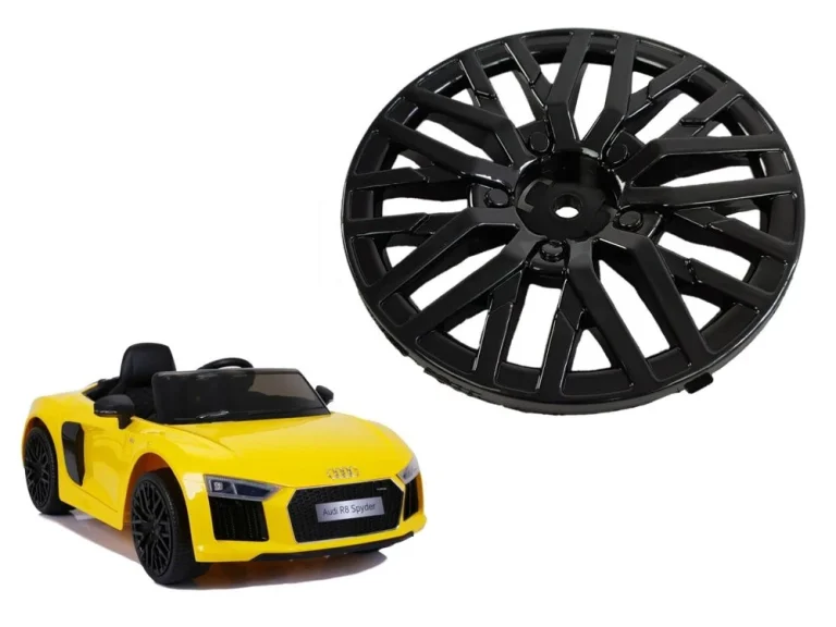 Poklopac Kotača Za Električni Automobil Audi R8 Crni 1