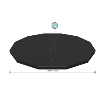 Poklopac Za Bazen S Okvirom I Panelima Od 370 Cm, Bestway 360 366 Cm/12 Ft 7