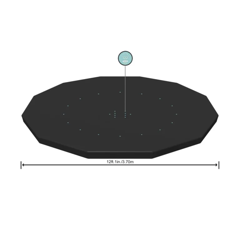 Poklopac Za Bazen S Okvirom I Panelima Od 370 Cm, Bestway 360 366 Cm/12 Ft 7