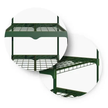 Polica Za Staklenik 69 X 49 X 125 Cm Plonos 4921 3