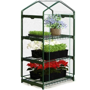 Polica Za Staklenik 69 X 49 X 125 Cm Plonos 4921 5
