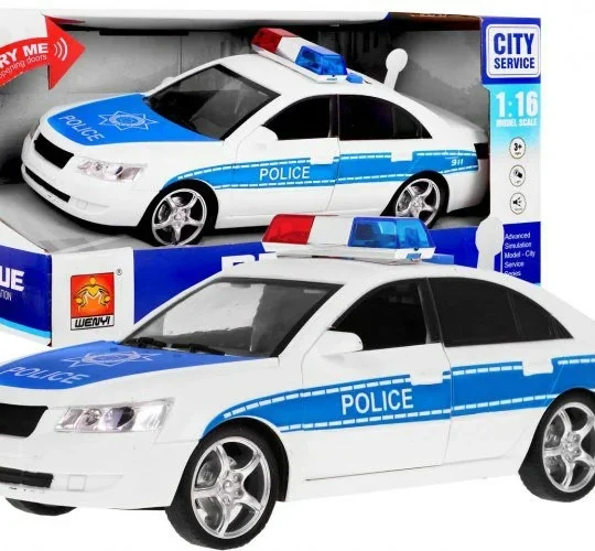 Policijski Auto 1:16 Sa Svjetlima I Sirenom 1