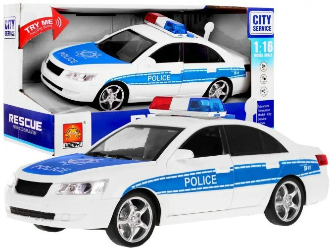 Policijski Auto 1:16 Sa Svjetlima I Sirenom 1