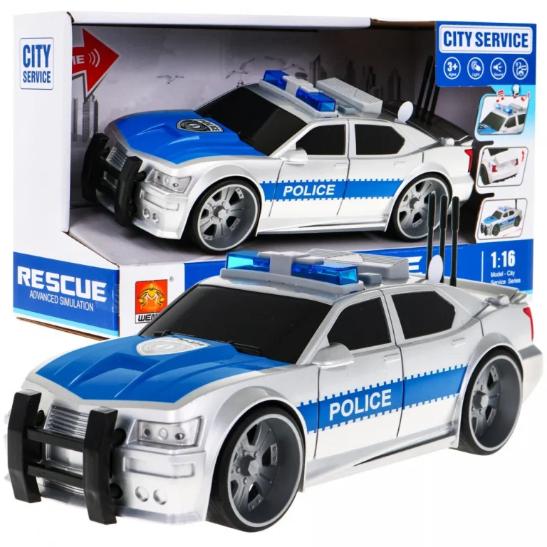 Policijski Auto 1:16 Sa Svjetlima I Zvukovima 3+ 1