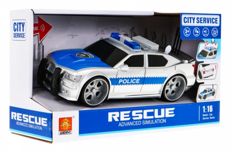 Policijski Auto 1:16 Sa Svjetlima I Zvukovima 3+ 6