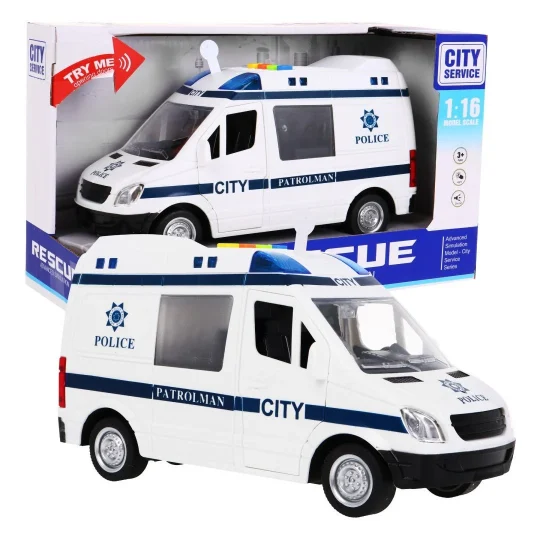 Policijski Auto 1:16 Sa Svjetlima I Zvukovima 1