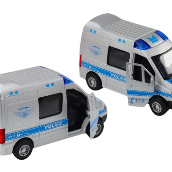 Policijski Auto 1:32 Otvaranje Vrata Svjetla Zvukovi Vožnja 2