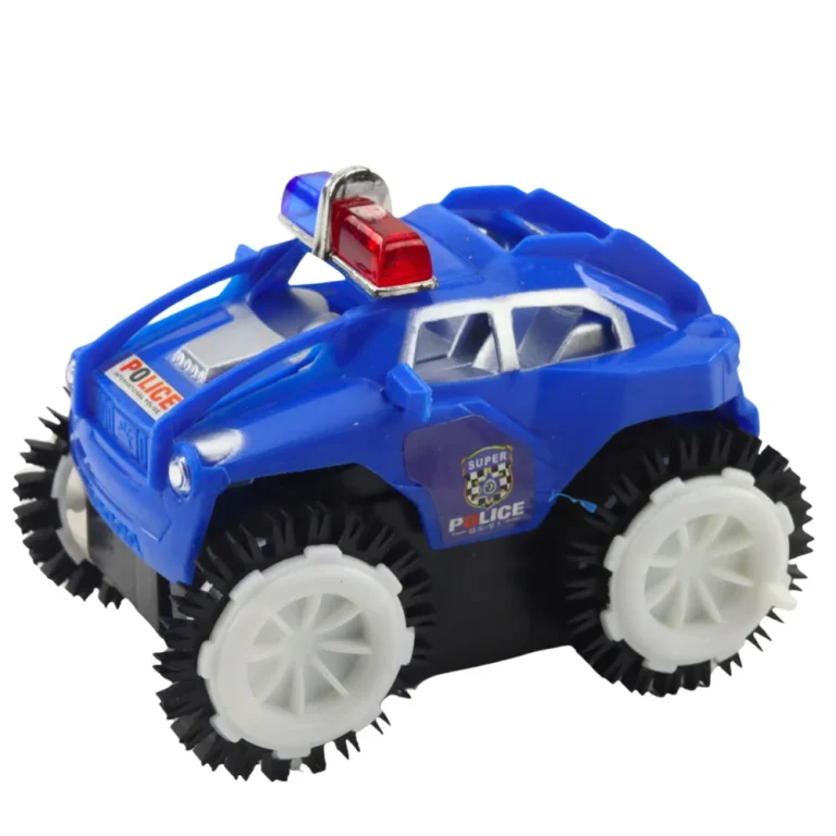 Policijski Auto S Senzorom I 360° Svjetlima, Plavi 2