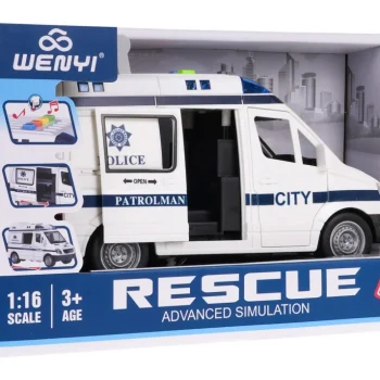 Policijski Automobil 1:16 Sa Zvukom I Svjetlom 3+ 8