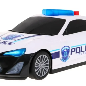 Policijski Automobil 2 U 1 Za Djecu 3+ Spremište I 3 Autića 2