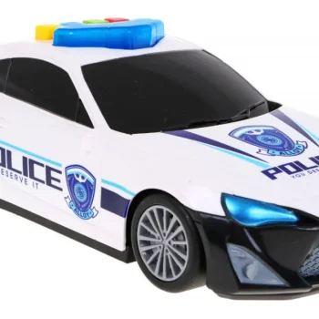 Policijski Automobil 2 U 1 Za Djecu 3+ Spremište I 3 Autića 3