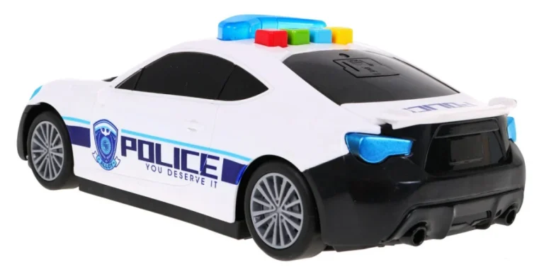Policijski Automobil 2 U 1 Za Djecu 3+ Spremište I 3 Autića 5
