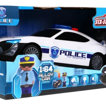 Policijski Automobil 2 U 1 Za Djecu 3+ Spremište I 3 Autića 9