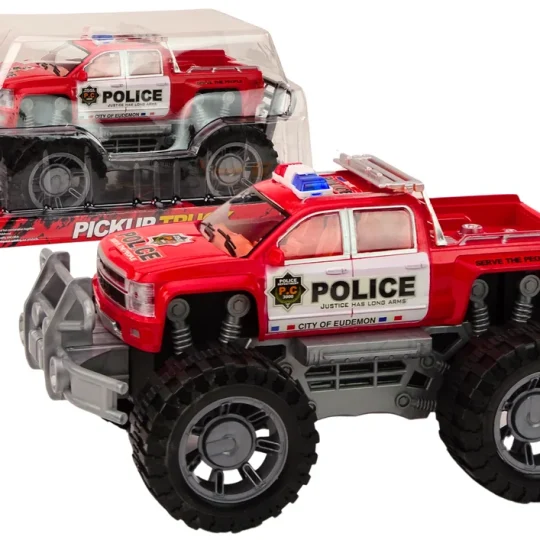 Policijski Automobil Pick Up Crveni Terenski Policijski Automobil 1