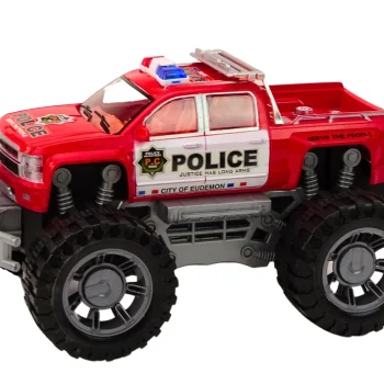 Policijski Automobil Pick Up Crveni Terenski Policijski Automobil 2