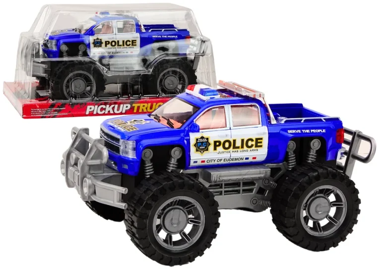 Policijski Automobil Pick Up Plavo Terensko Policijsko Vozilo 1