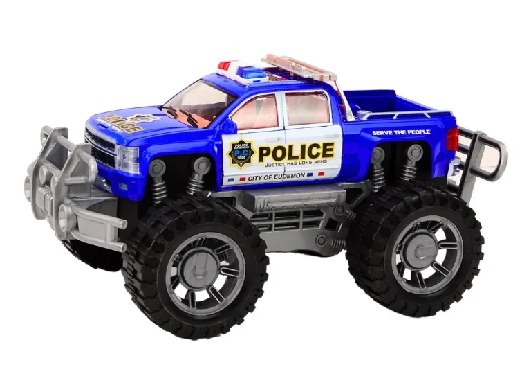 Policijski Automobil Pick Up Plavo Terensko Policijsko Vozilo 2