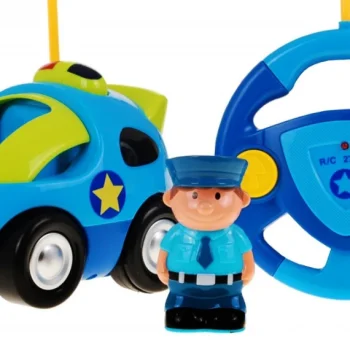 Policijski Automobil Na Daljinsko 3+ Volan I Figura 2