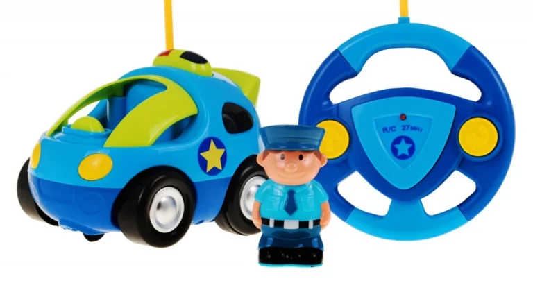 Policijski Automobil Na Daljinsko 3+ Volan I Figura 2
