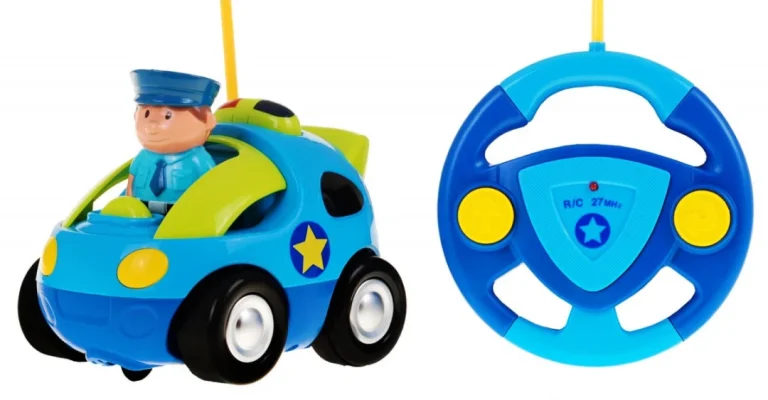 Policijski Automobil Na Daljinsko 3+ Volan I Figura 7