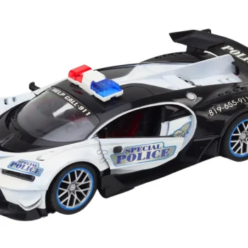 Policijski Automobil Na Daljinsko Upravljanje 1:12 Bijeli 2