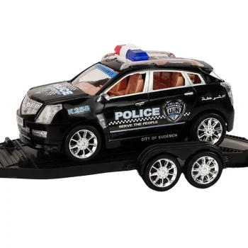 Policijski Kamionet S Vučnim Vozilom, Poluprikolicom, Terenskim Automobilom, Policijskim Setom 4