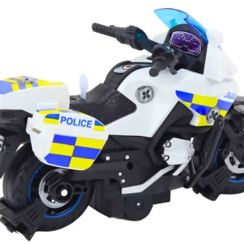 Policijski Motocikl Diy Sa Svjetlima I Zvukovima 3