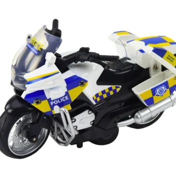 Policijski Motocikl S Pogonom Na Trenje, Svjetlima Na Baterije I Zvukom 2